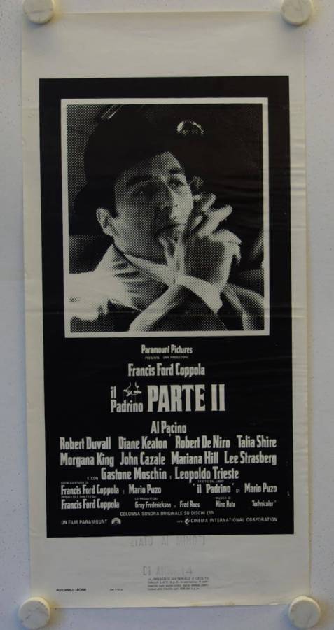The Godfather Part II original release italian locandina movie poster